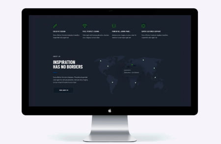 Website on the theme: Inspiration Knows No Bounds